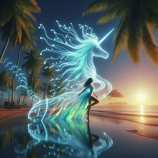 La licorne de Ziltiek : libératrice de la conscience des 7 déesses