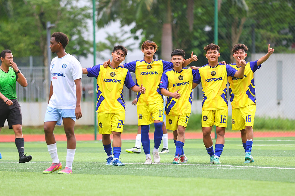 ChupChak FC after full time at Arena Sukan Kuala Lumpur, Setapak