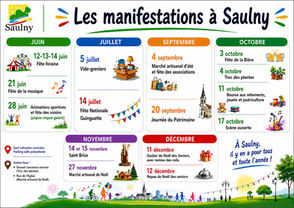 CALENDRIER DES MANIFESTATIONS
