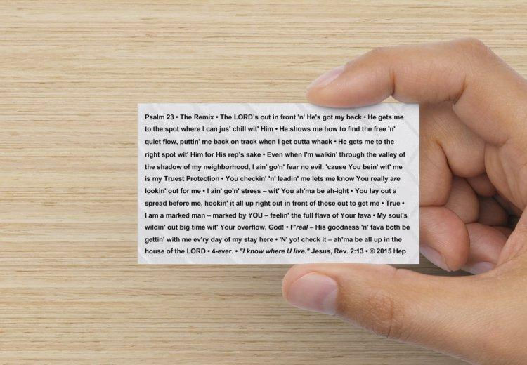 Thumbnail: TGTS 2.0 Witness Card (Original Version)
