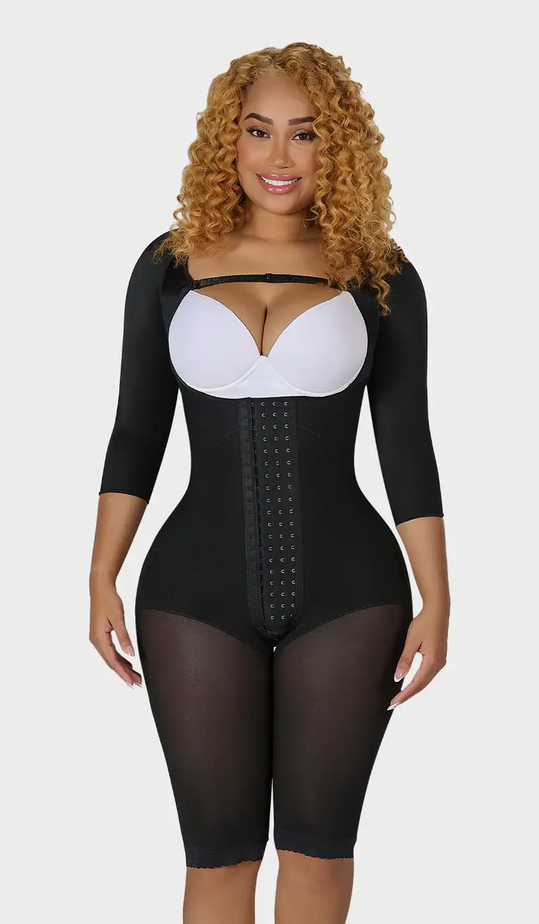 Miniatura: Faja tipo reloj de arena con mangas F00474