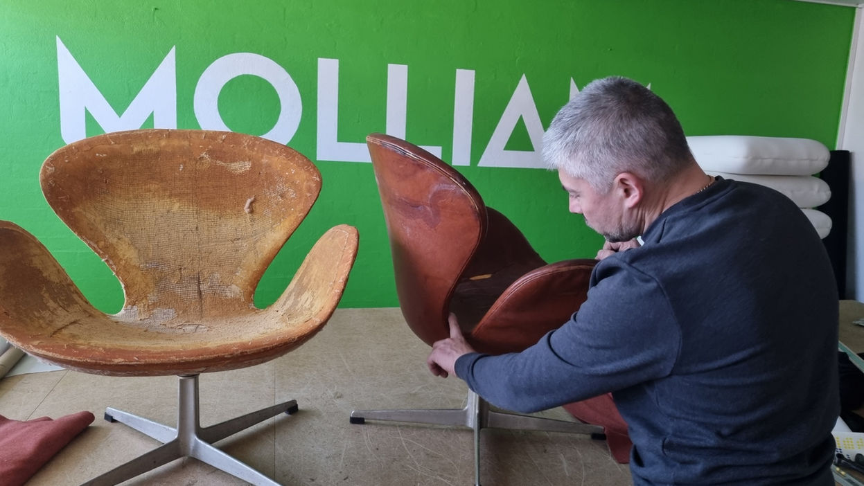 polstring af møbler