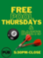 Free Darts & Pool