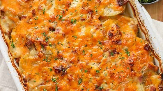Scallop potatoes