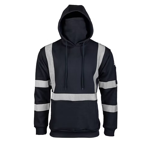 Thumbnail: Flame Resistant Pullover Hoodie Reflective Cat 2