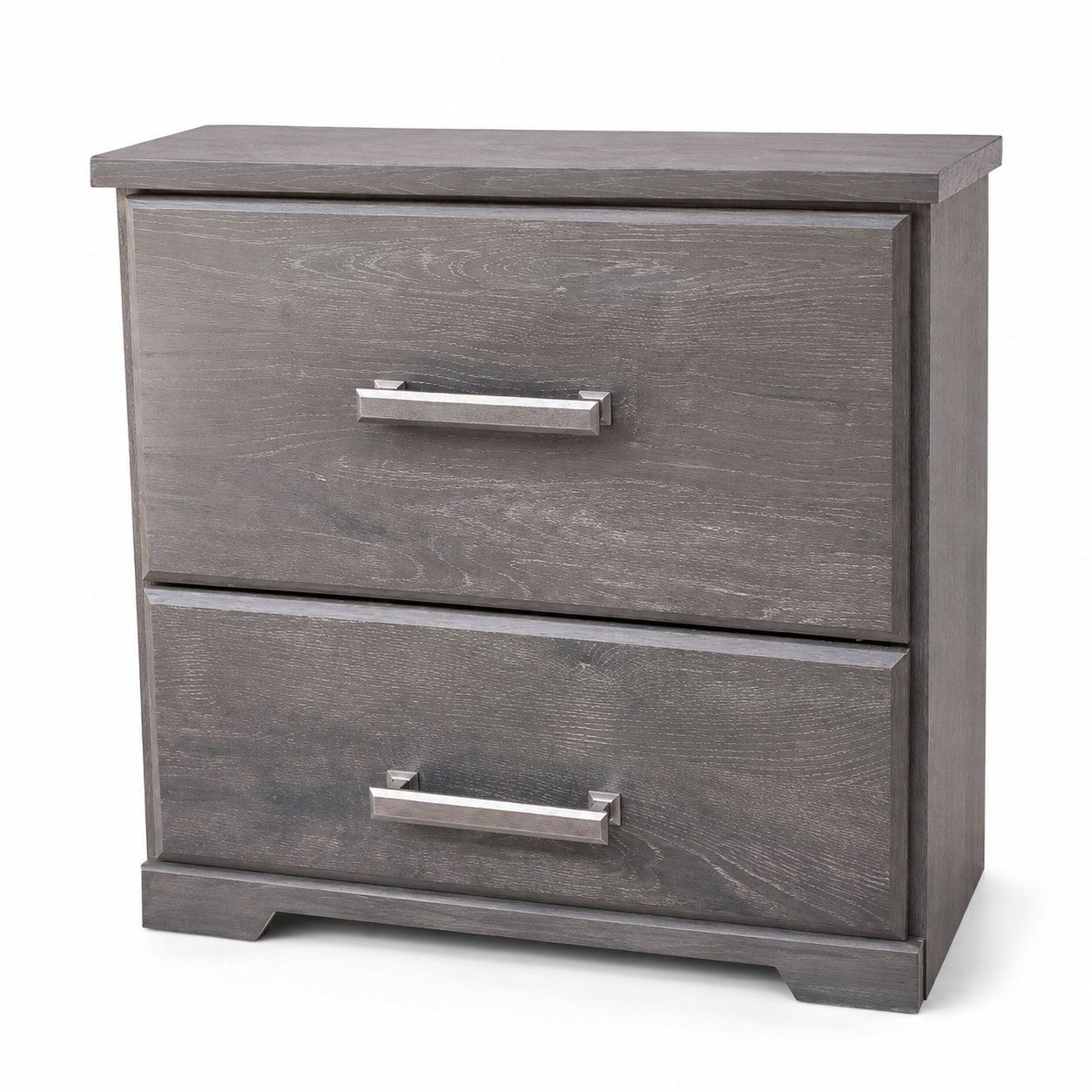 Ashley Belachime Two-Drawer Nightstand – Charcoal