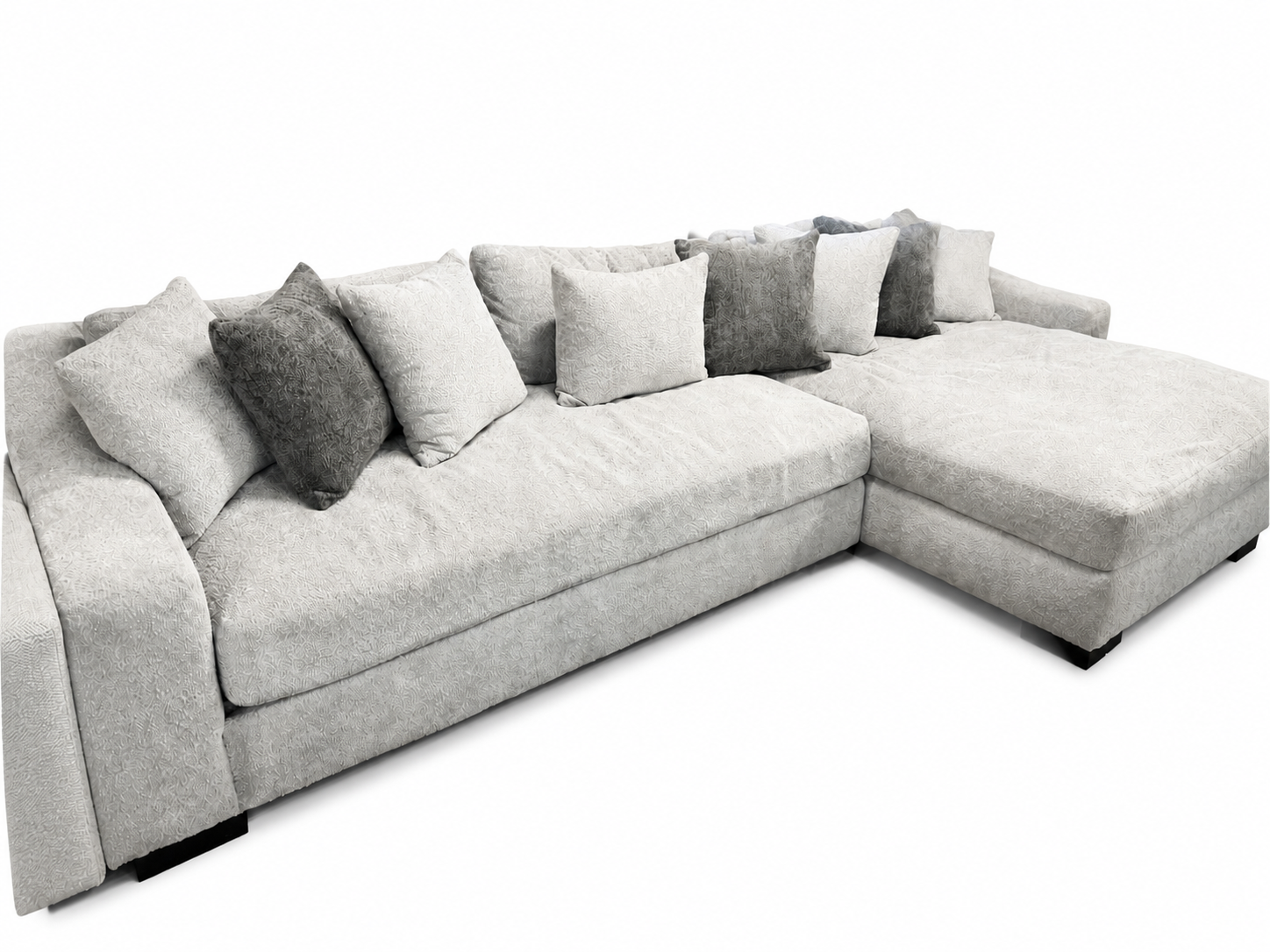 Hermosa Two-Piece Sectional by Sergio Ramirez on white background
