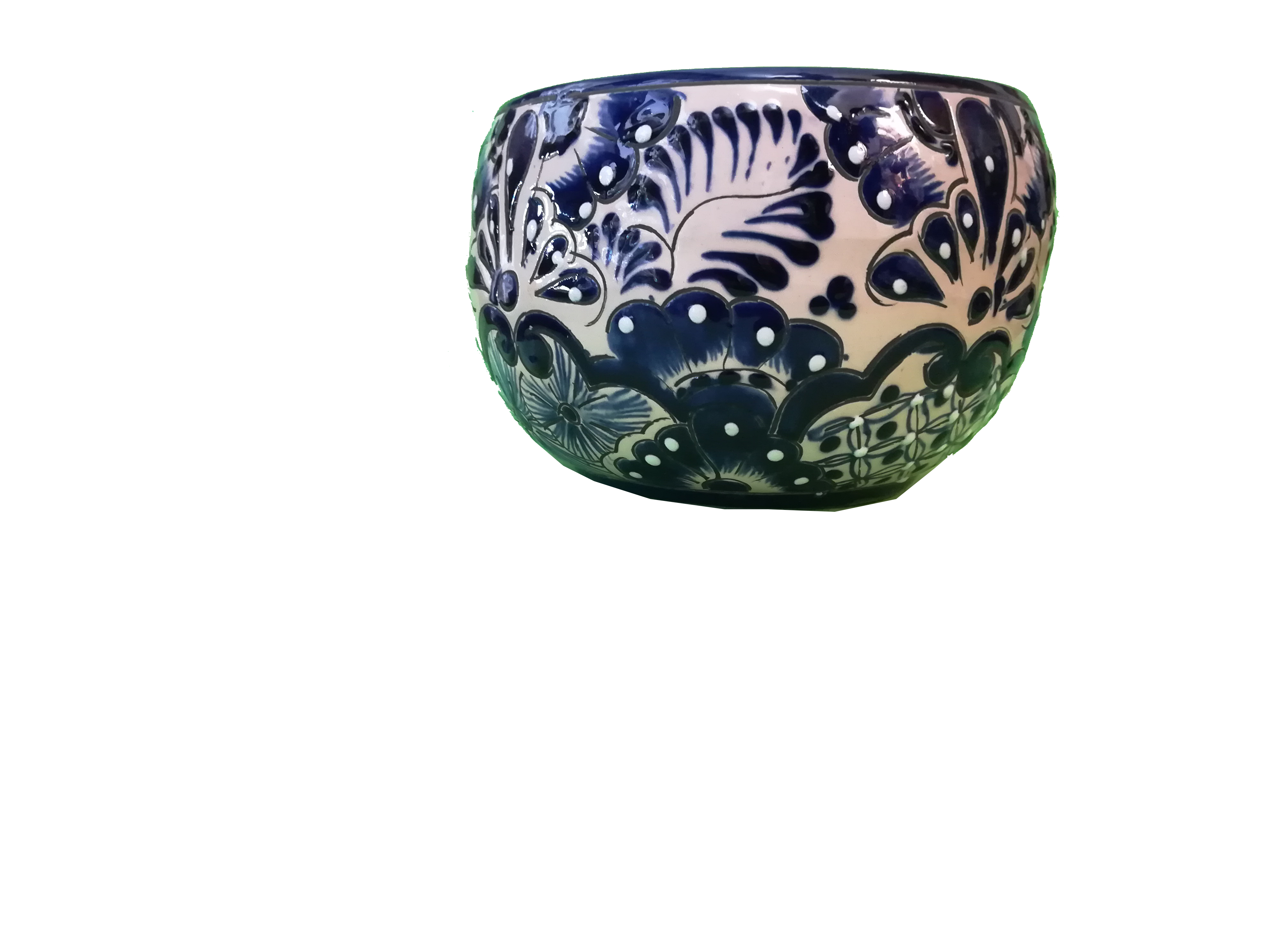 Maceta Azul Grande
