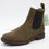 Thumbnail: Kingsley Waterproof Suede Amsterdam Short Boots, Olive Green