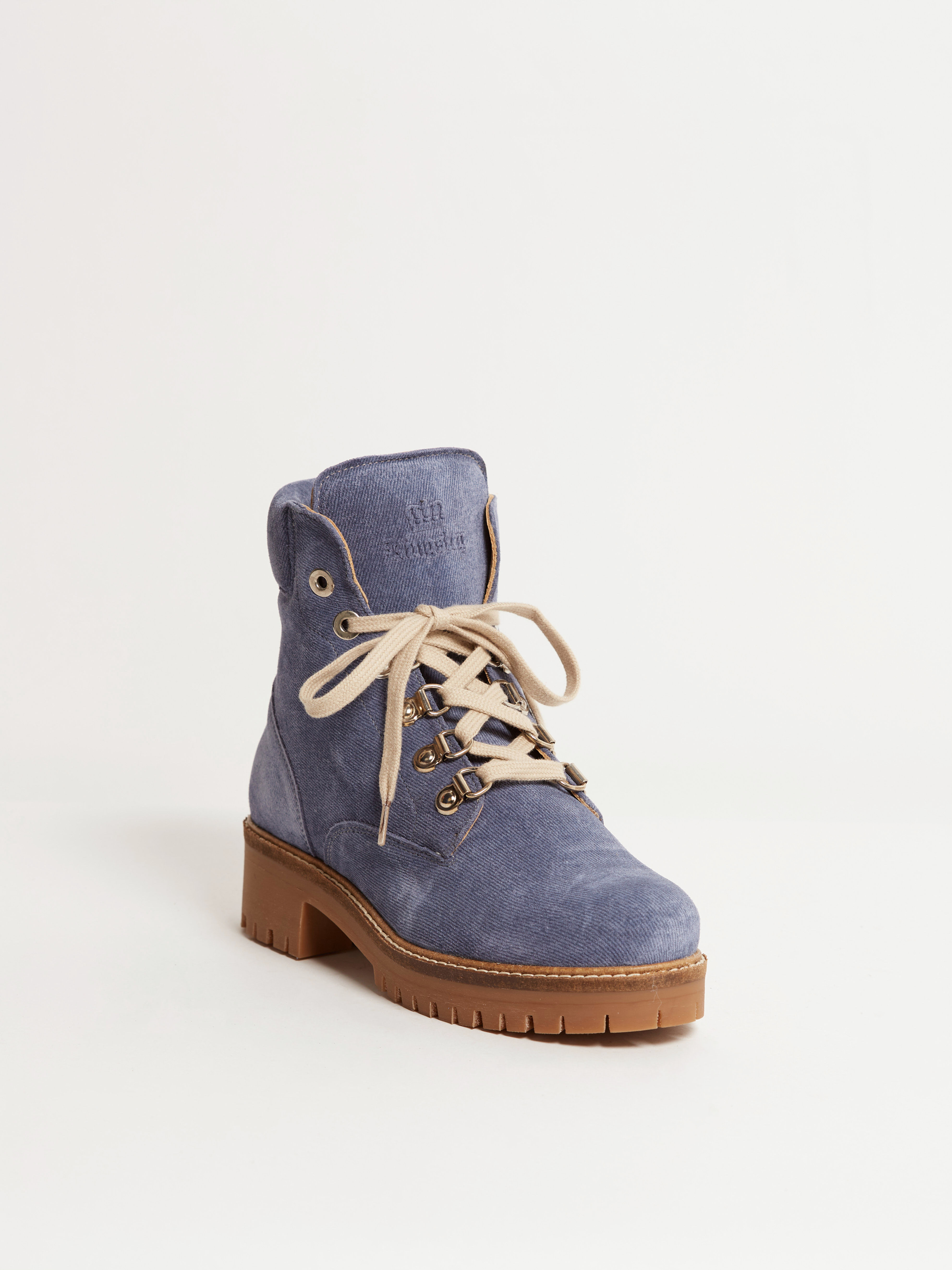 Kingsley Regina Biker Boot, Jeans Blue