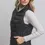 Thumbnail: Lightweight Puffer Vest (black and evergreen)