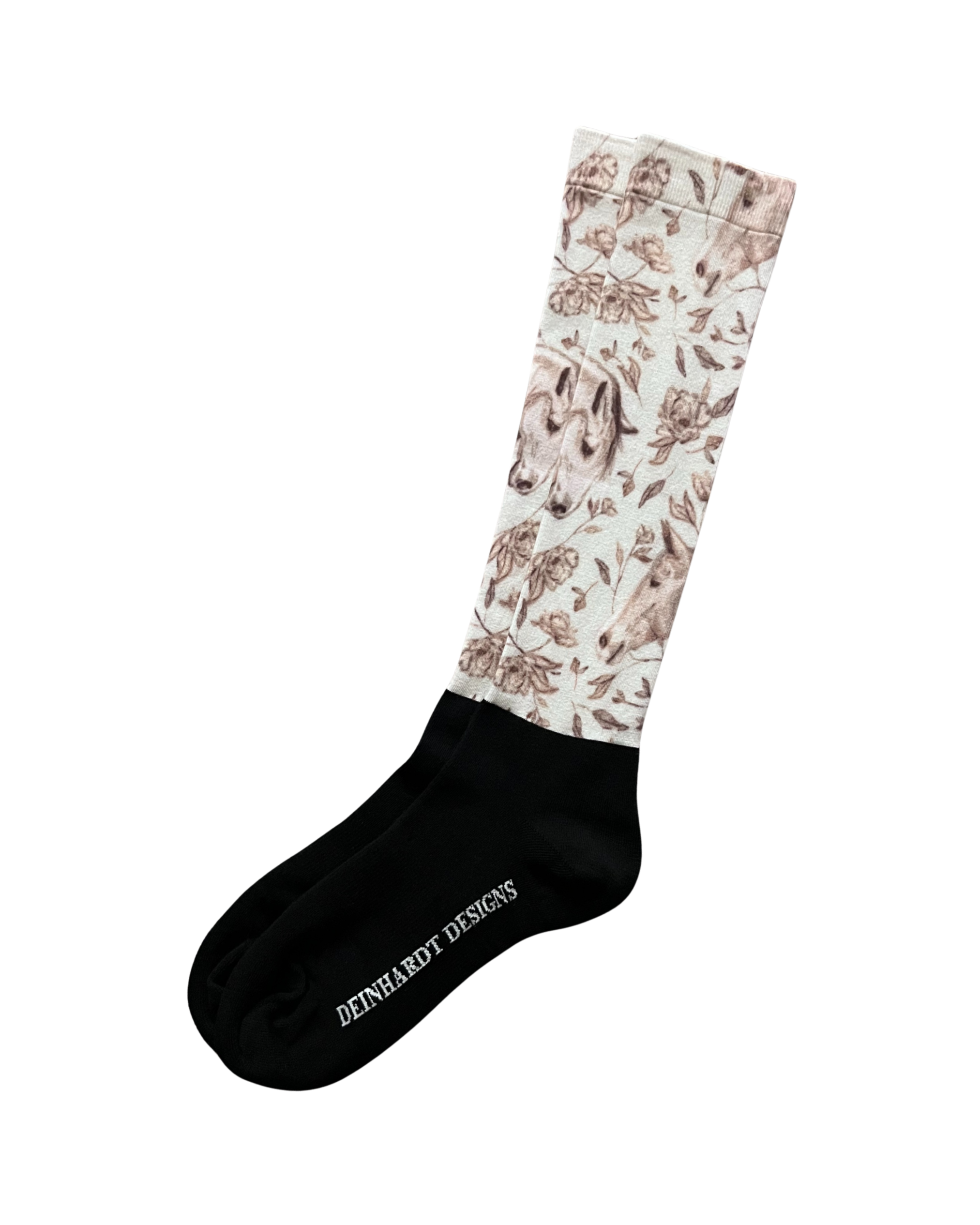 Deinhardt Designs Socks, Sepia
