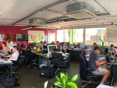 July 19 Our Big New Office