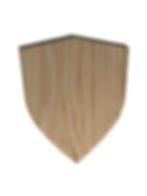Thumbnail: Decorative Wood Shield Plaques