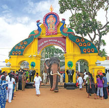 Kataragama temple