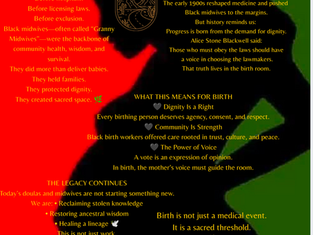 Black & Birthworkin'