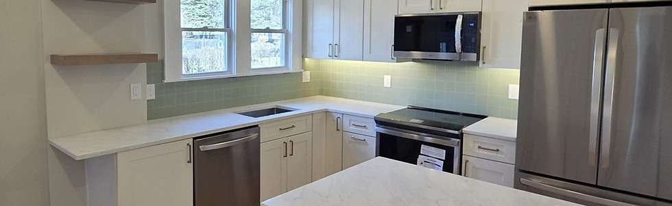 renovated kitchen
