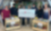 Donation by Falcon Cove Middle School Students to Aid Patients at Joe DiMaggio Children's Hospital