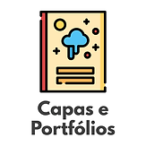 Capas de Caderno, Capas de Portfólio, Capas de Avaliação editáveis e gratuitos no Canva