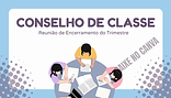 Apresentação Educacional para o Conselho de Classe Verde e Branco Ilustrado