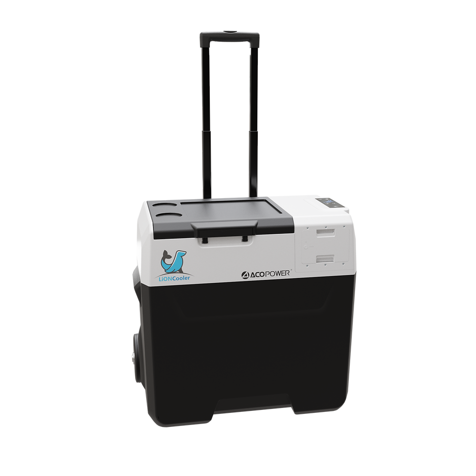 Thumbnail: LionCooler X50A Portable Solar Fridge Freezer, 52 Quarts