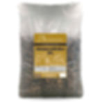 Dog food in white background