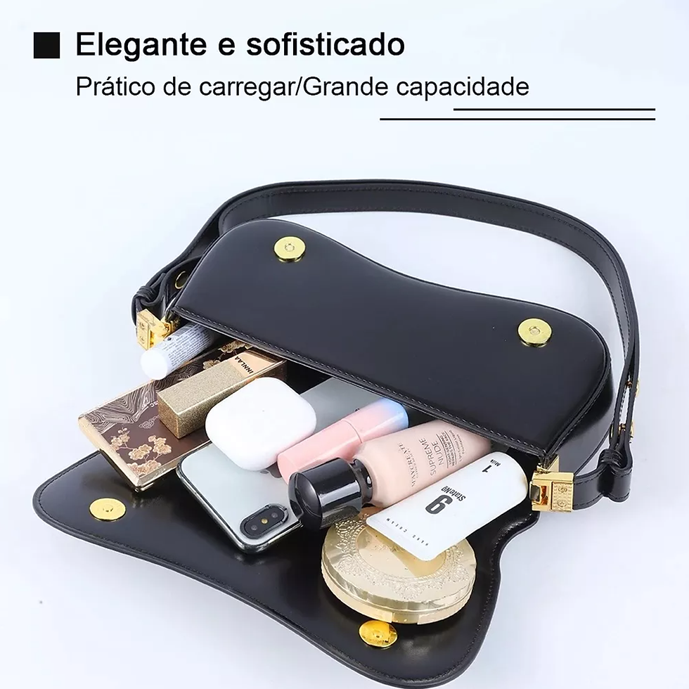 Miniatura: Bolsa de Ombro Feminina com Alça Ajustável