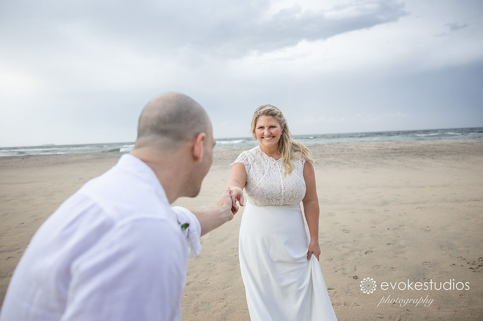 Best modern beach wedding photography