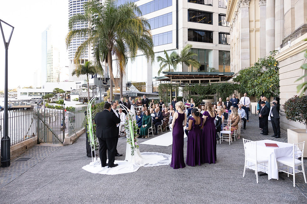 Customs house wedding ceremony