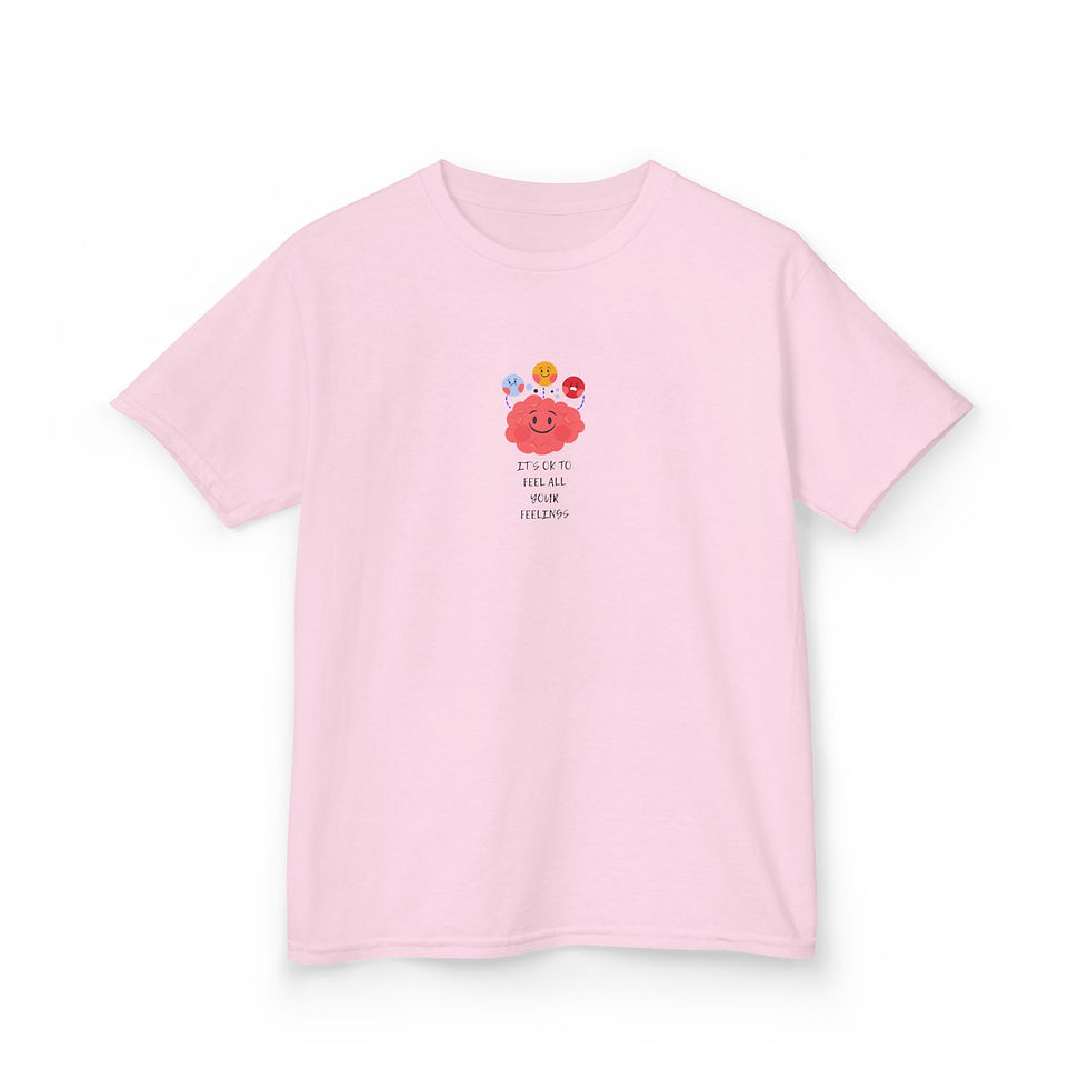 Thumbnail: Kids T‑Shirt — It's OK to Feel All Your Feelings
