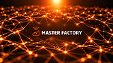 Rete IoT arancione con logo Master Factory.png