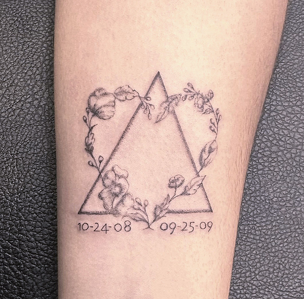 Fine-line Tattoo – Adoption Symbol