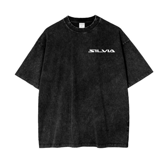 Thumbnail: "Silvia" Acid Wash T-Shirt