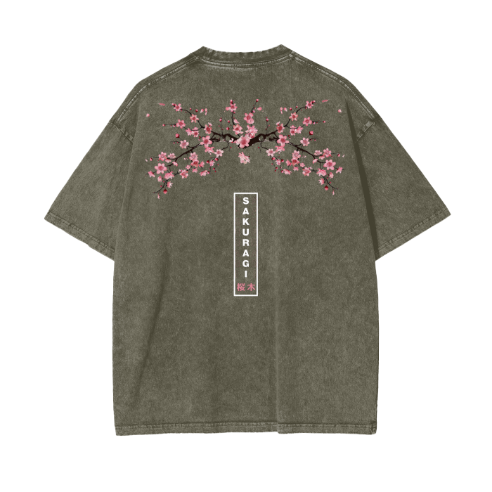 Thumbnail: "Sakura" Acid Wash T-Shirt