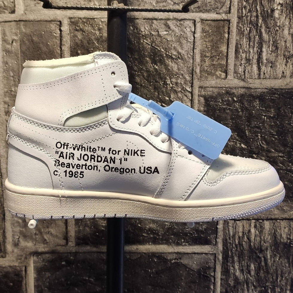 Küçük resim: Nike Off-White x Air Jordan 1 Sneaker Basketbol Ayakkabısı-40 