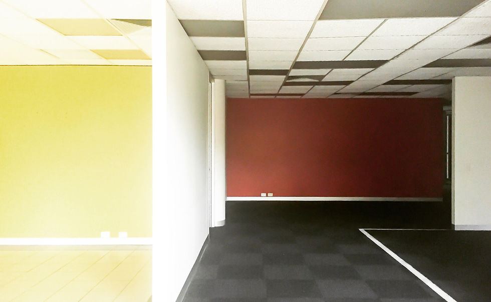 K Roussos, Empty building III, former site NAB Mitchell St, 2017, digital photograph