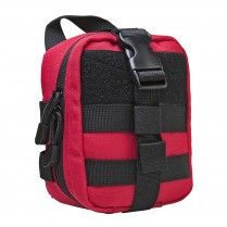 Thumbnail: VISM® by NcSTAR® SMALL MOLLE EMT POUCH/ RED WITH BLACK TRIM