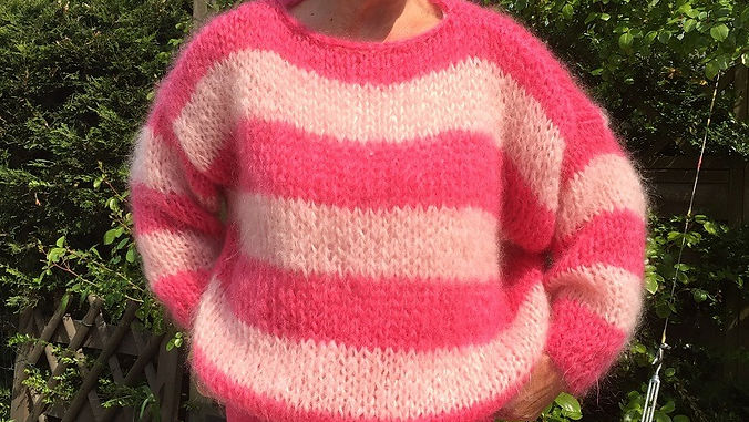 Mohair oversized sweater roos-roos