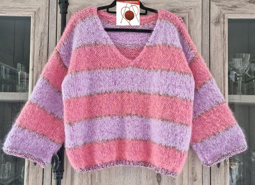 Knitting pattern LAVENDELROOS nld 9(ENG) | handknitria