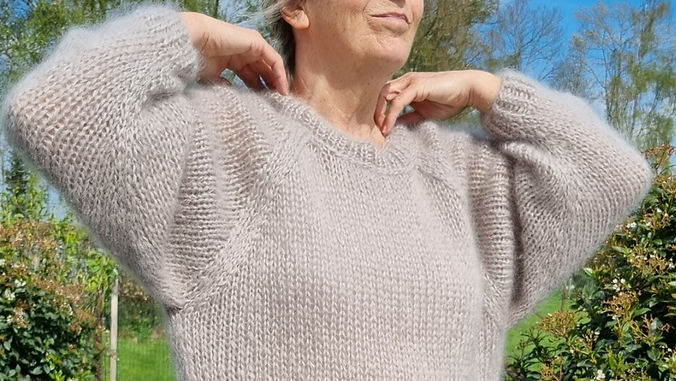 Breipatroon trui JUNO