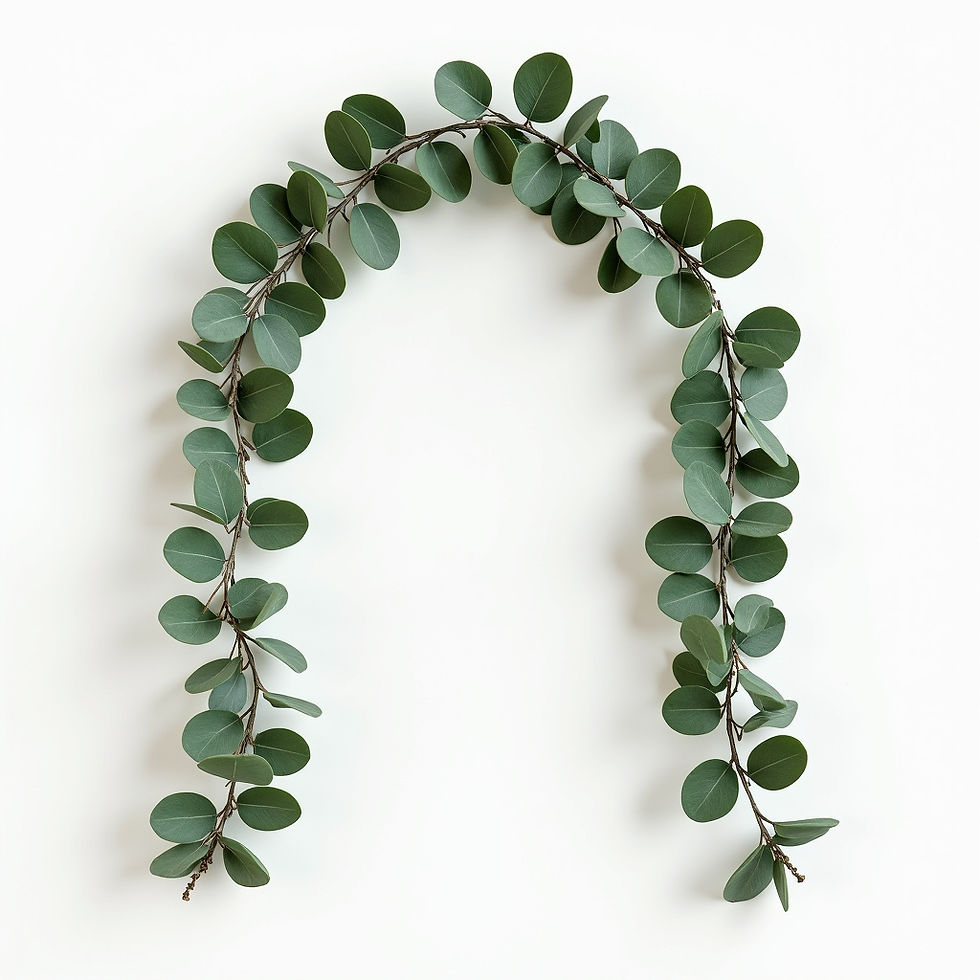 Faux Eucalyptus Garland