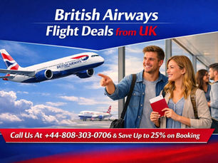  British Airways Flight Deals from UK Today
