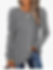 LCXWFE Women's CasualV Neck T Shirt Puff Sleeve