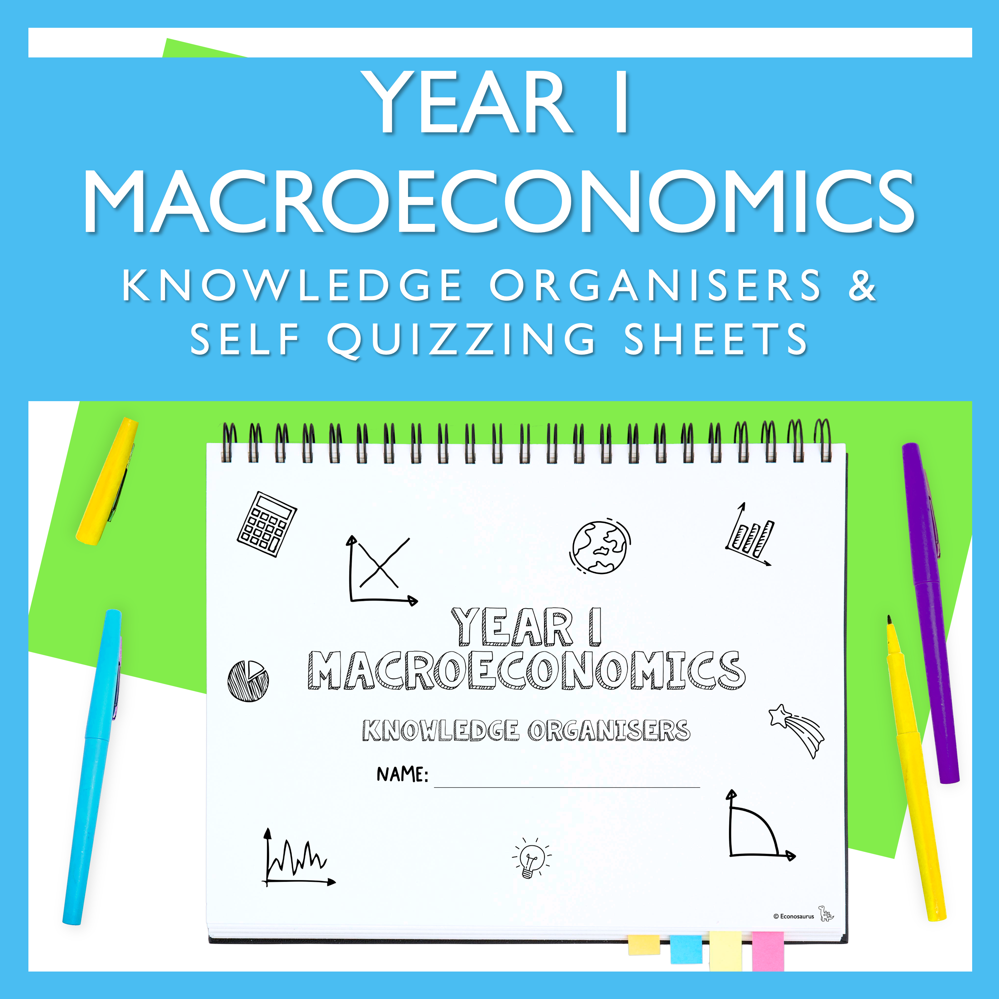 A-Level Economics Knowledge Organisers - Year 1 Macroeconomics