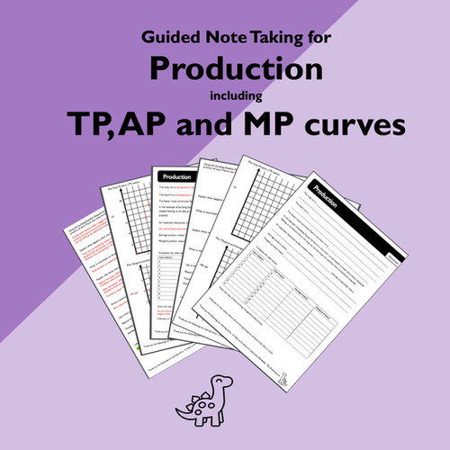 Production Guided Note Taking | Econosaurus