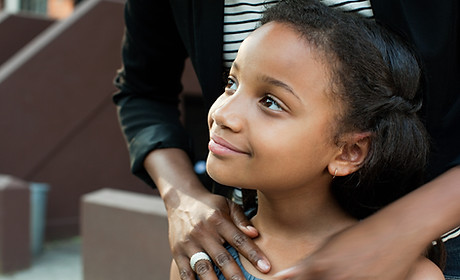 Volunteers Serving Food