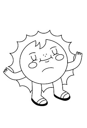 Mis Emociones Coloring book interior illustration