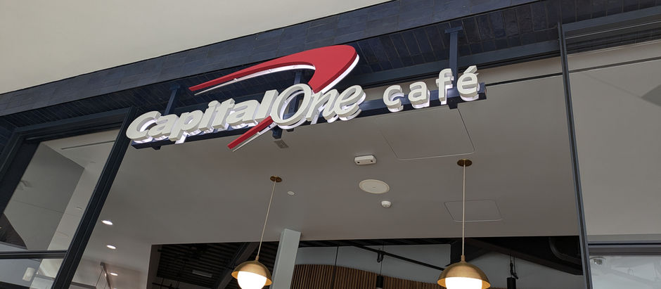 Discover cardholders get 50% off Capital One Cafe drinks now too