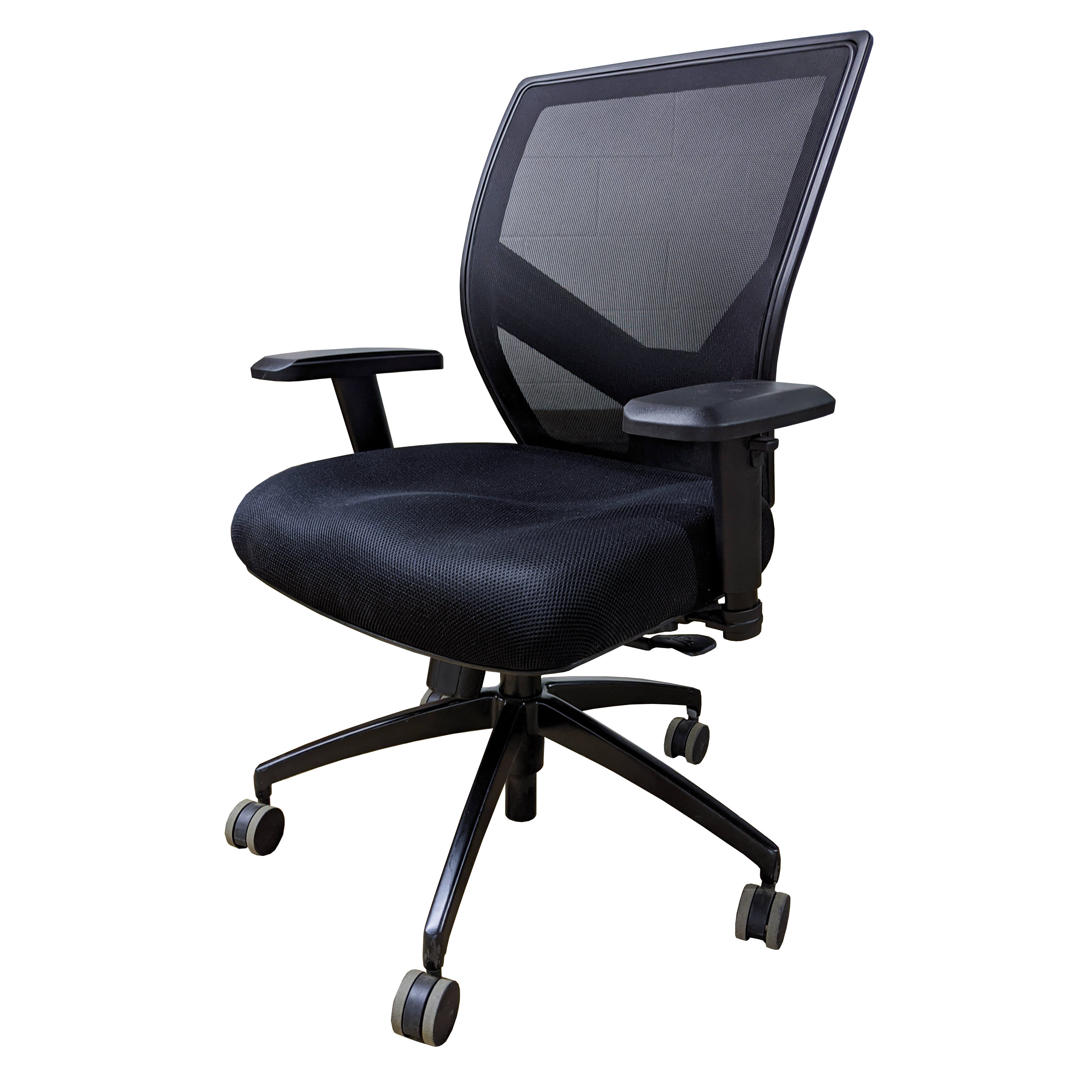 Reupholstered Allsteel Relate Mesh Back Task Chair