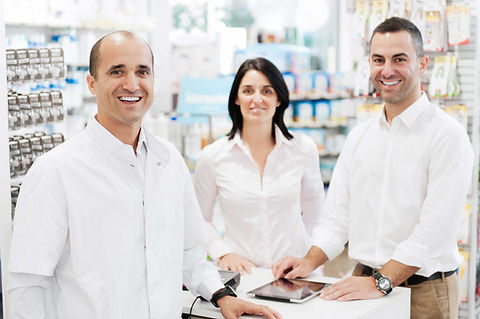 Three pharmacists